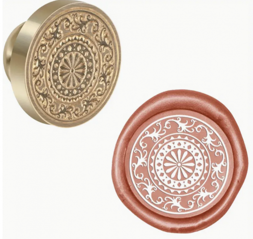 Siegelstempel Mandala fein