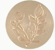 Siegelstempel Blumenknospe