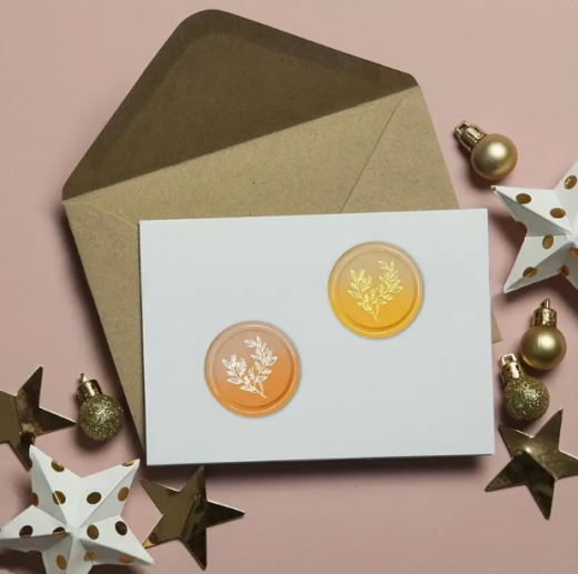 Siegelstempel Getreide im Kreis