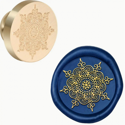 Siegelstempel Mandala