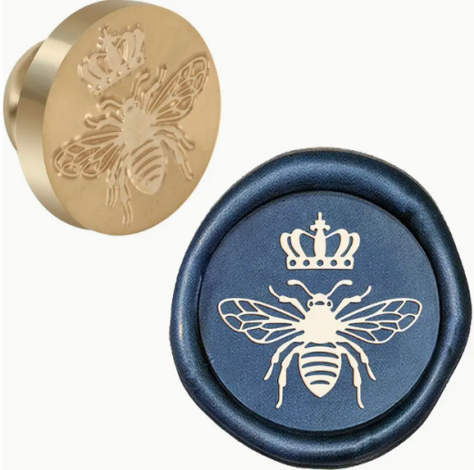 Siegelstempel Bienenkönigin