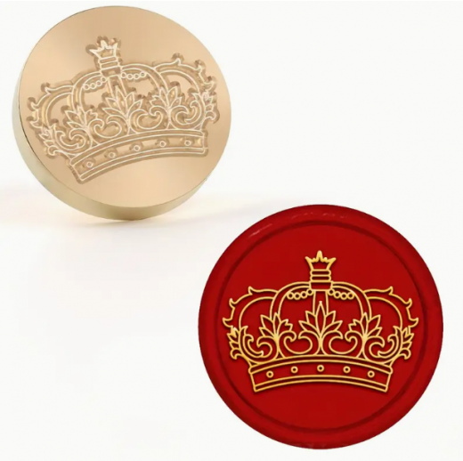 Siegelstempel Krone