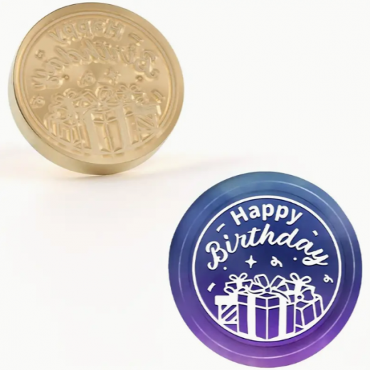 Siegelstempel Birthday Geburtstag