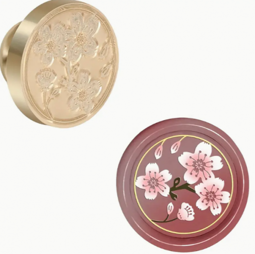 Siegelstempel Blüten