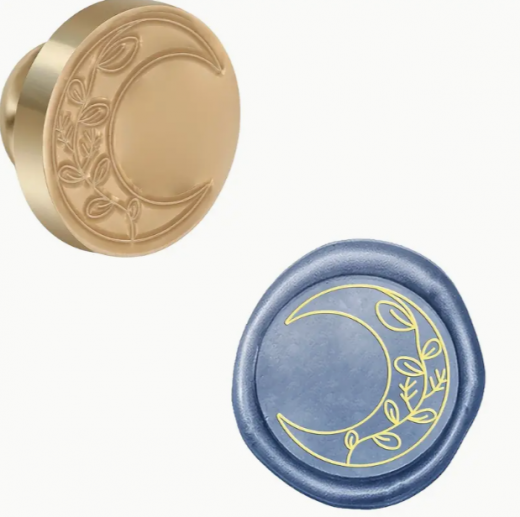 Siegelstempel Mond
