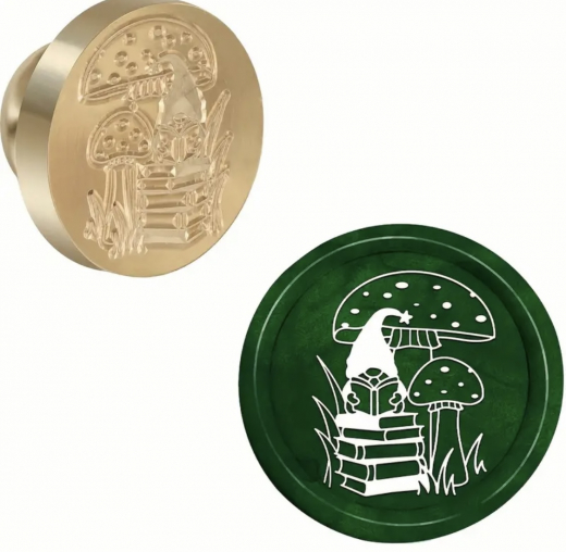 Siegelstempel Bücherwichtel