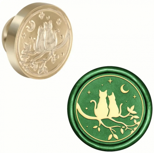 Siegelstempel Katzen