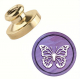 Siegelstempel Schmetterling einzelnd