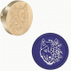 Siegelstempel Vintage Wolf