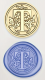 Siegelstempel Buchstabe T