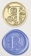 Siegelstempel Buchstabe P
