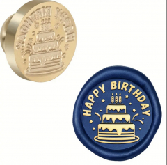 Siegelstempel Geburtstagstorte