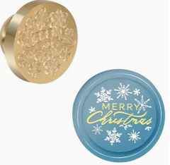 Siegelstempel Merry Christmas