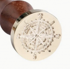 Siegelstempel Kompassstern