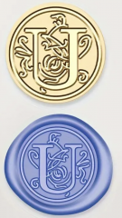 Siegelstempel Buchstabe U