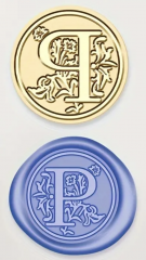 Siegelstempel Buchstabe P
