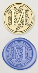 Siegelstempel Buchstabe M