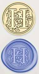 Siegelstempel Buchstabe H