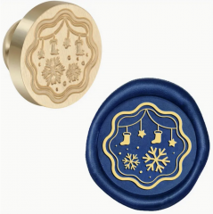 Siegelstempel Weihnachtsgirlande