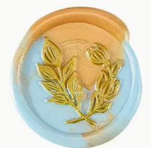 Siegelstempel Blumenknospe