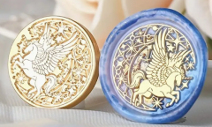 Siegelstempel Einhorn