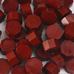 Siegelwachs 34- Braunrot