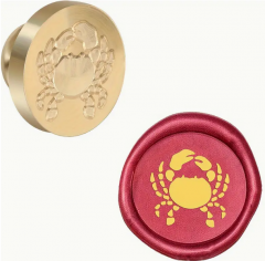 Siegelstempel Krabbe