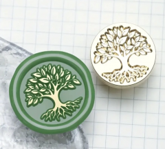 Siegelstempel Lebensbaum grob