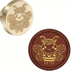 Siegelstempel Bienenblumenmädchen