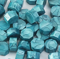 Siegelwachs 47- Glänzend Blau