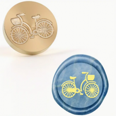 Siegelstempel Fahrrad